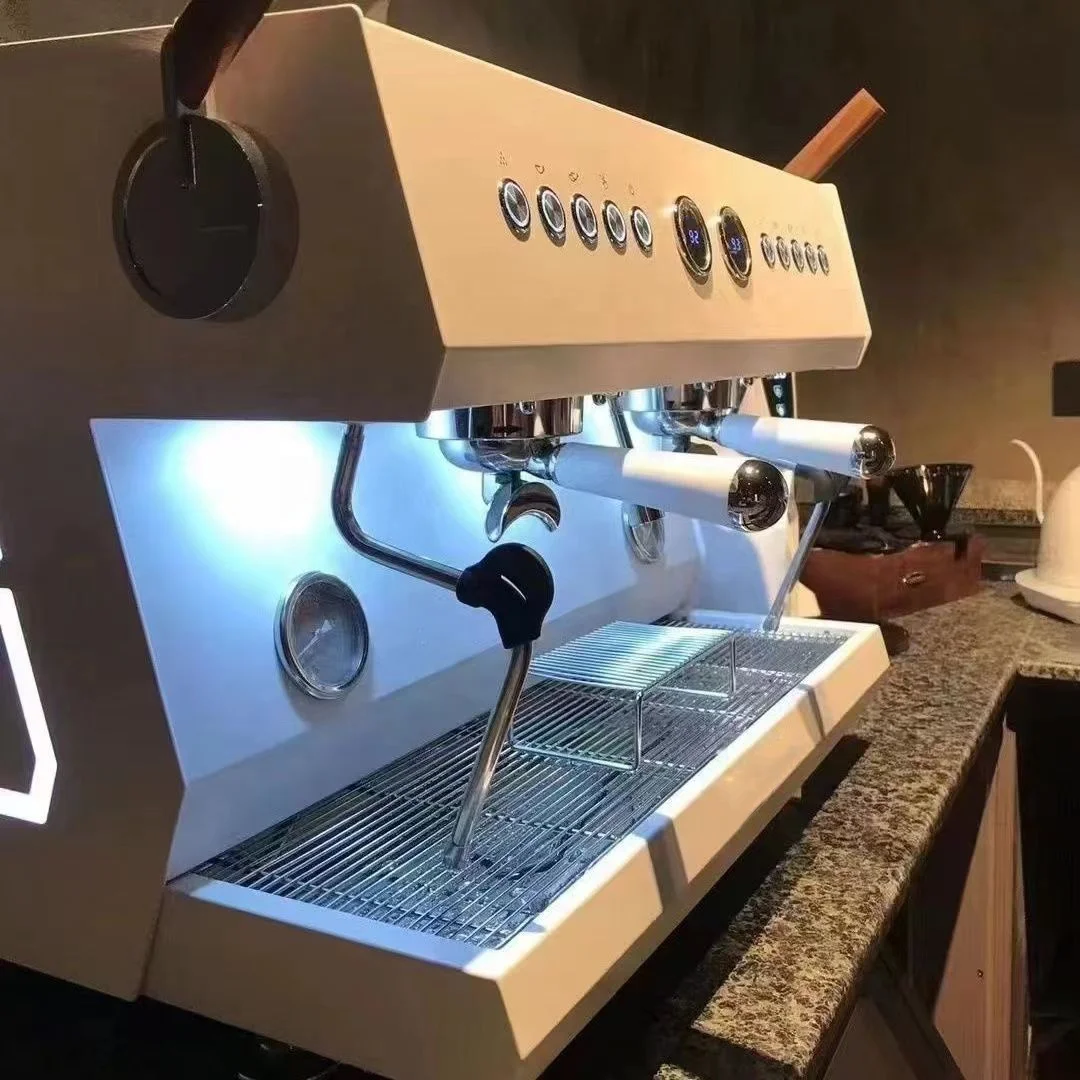 ST Cheap 2 Groups Commercial Coffee Machine Professional Automatic Express Espresso Machine Coffe Coffee Machine