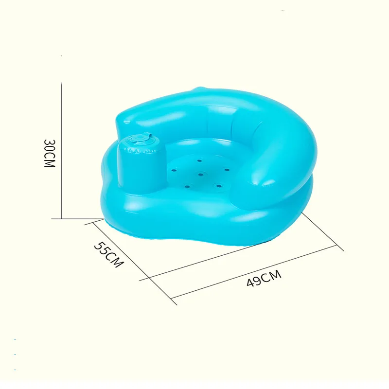 เก้าอี้อาบน้ําเด็ก Inflatable Armchair โซฟาเด็กแบบพกพา Lounger สําหรับเด็กทารกแรกเกิดเก้าอี้เด็กเก้าอี้ชายหาดเด็กโซฟานุ่ม