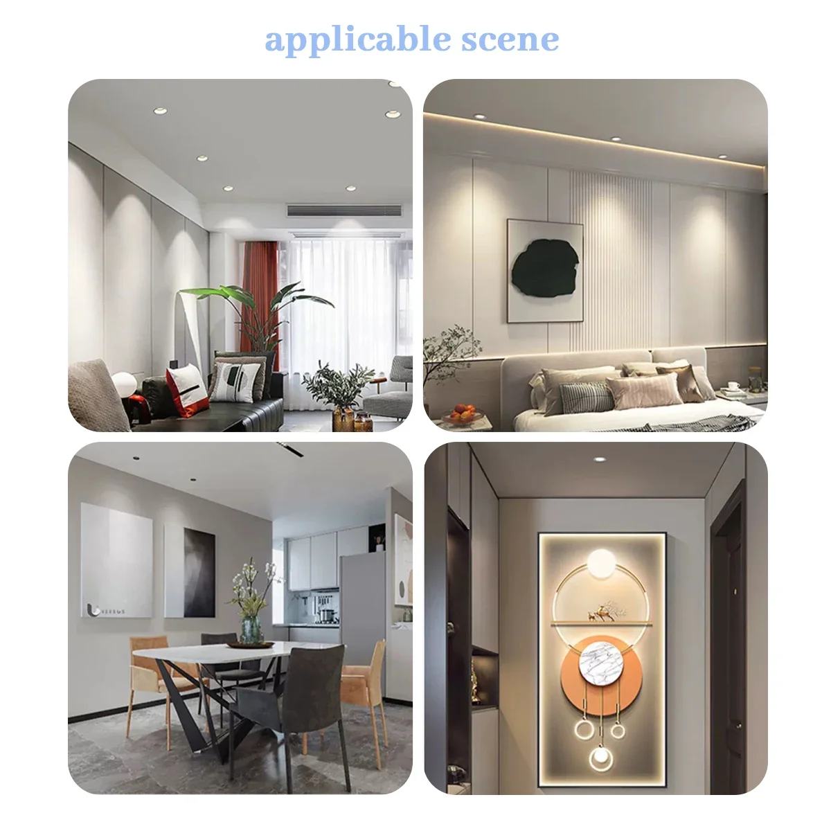8 stücke Led-lampe Lampen GU10 AC 220 V 110 V Licht Spot Real Power 3 W 5 W 6 W 7 W 8 W 9 W Warm Weiß Kalt Weiß Lampada für Hause Leds Lampe