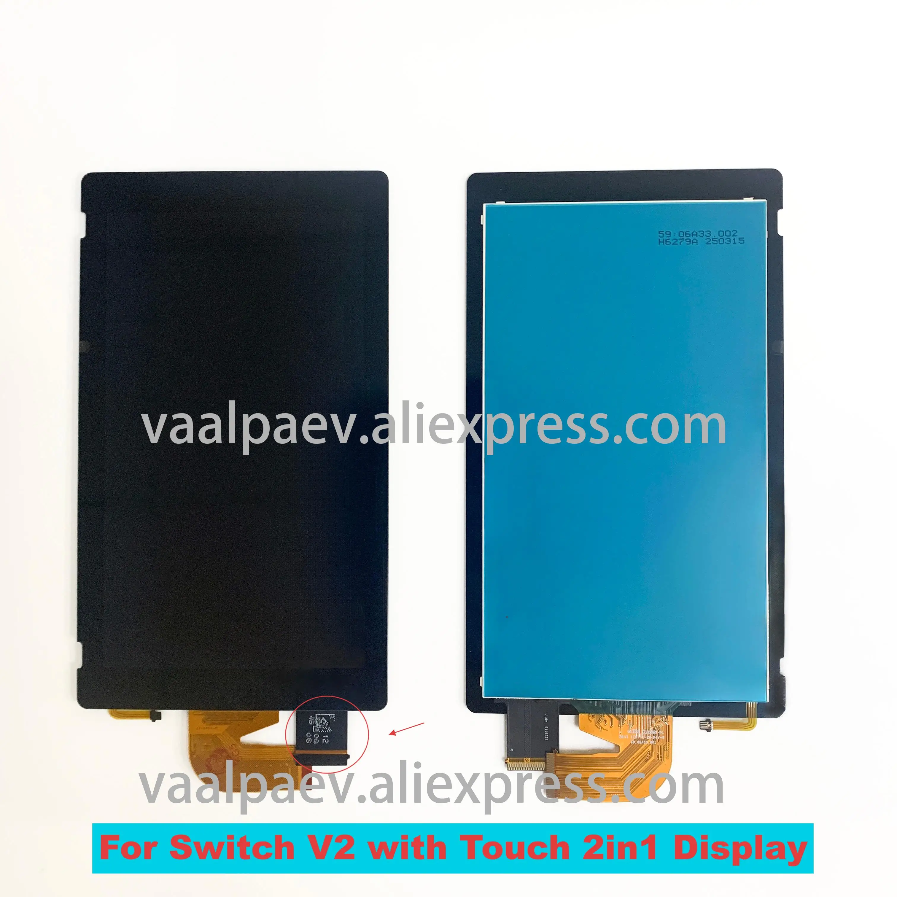Replacement LCD For Ns Switch V1 V2 LCD Screen Display Console Accessories For maintenance replacement NEW