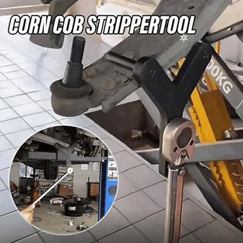 Herramienta de extracción de juntas de bolas y brazo de Control inferior automotriz, herramienta de desmontaje de brazo inferior de coche que ahorra trabajo, separación de cabeza de bola de brazo oscilante