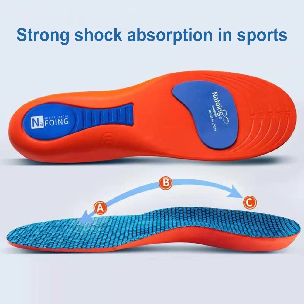 Orthotic Insole Arch Support Flatfoot Running Insoles for Shoes Sole Orthopedic Insoles Shock-absorbing sports insoles New style