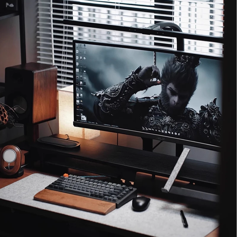 Z3 Modular Monitor Stand Premium คอมพิวเตอร์ Riser สําหรับพื้นที่ทํางานตามหลักสรีรศาสตร์ Modern Desk Organizer สําหรับสํานักงานวอลนัท/สีดํา/สีขาว