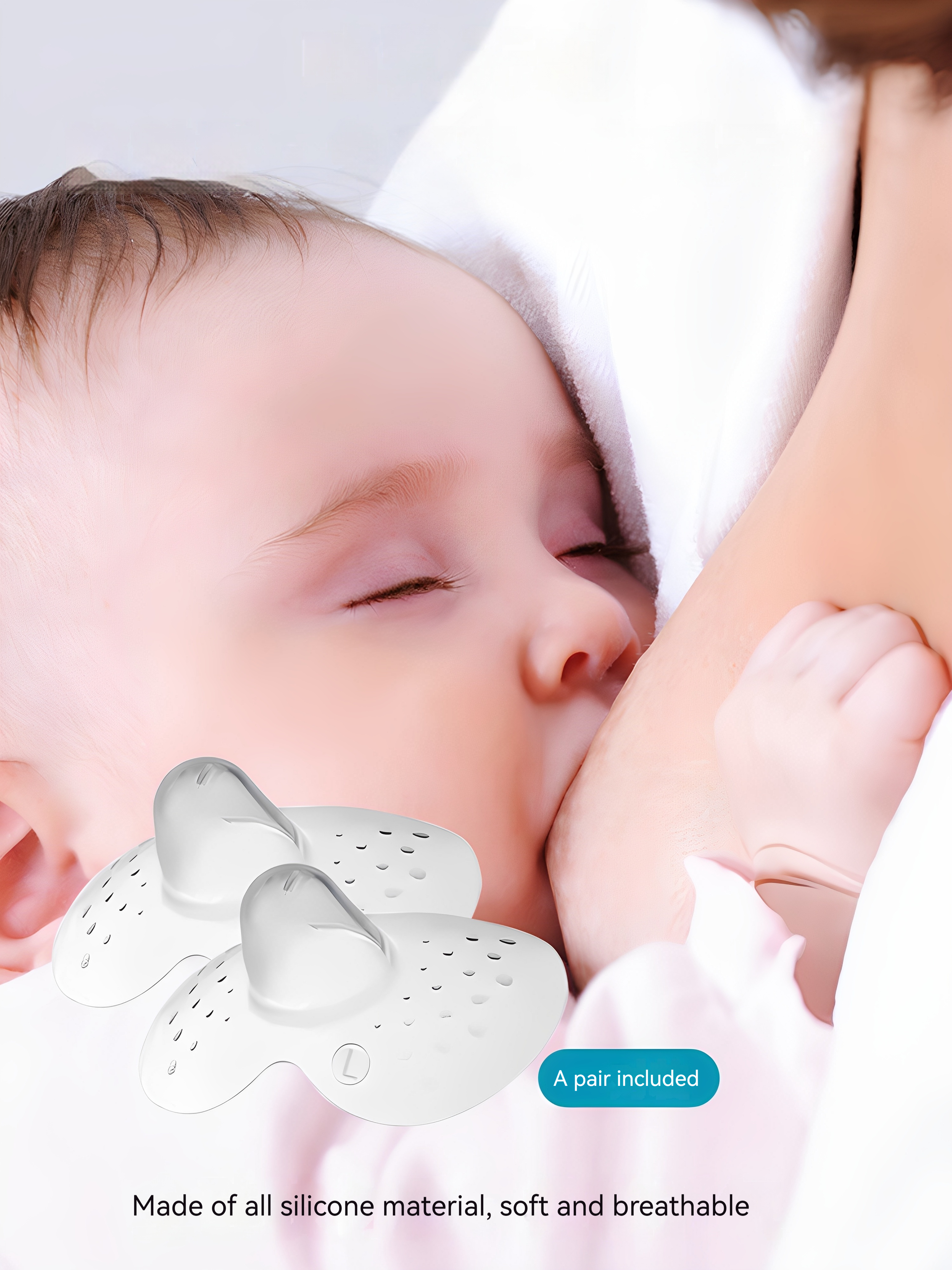 Neue Silikon-Brustwarzenschutz, BPA-frei, Still-Brustwarzenschutz, Schutzabdeckung, Mutter, weiche Milch, Fütterung, Stillschutz