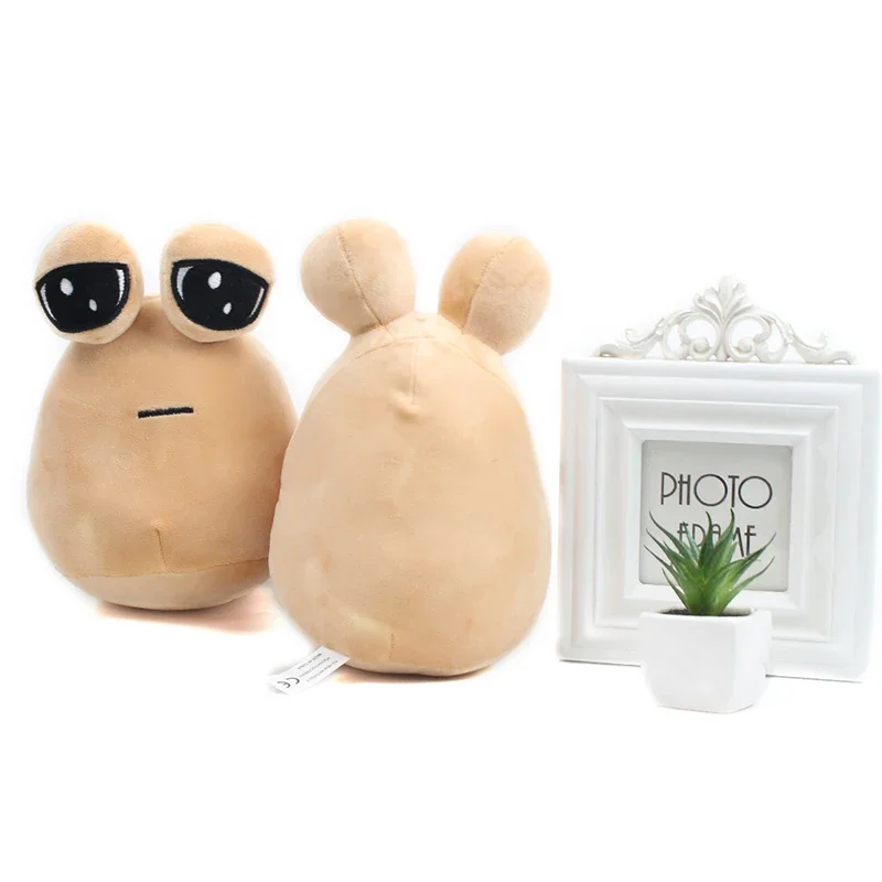 НОВАЯ ИГРУШКА Hot My Pet Alien Pou Плюшевая игрушка Furdiburb Emotion Alien Plushie Мягкая кукла Pou 22 см