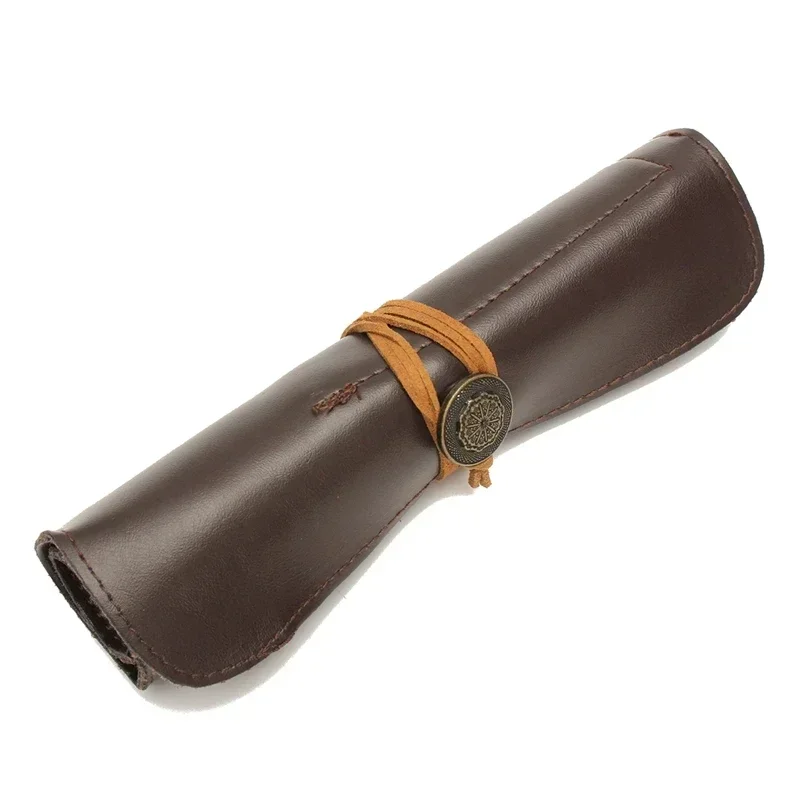 Dụng Cụ Dao Cuộn Túi Khắc Bộ Dao Bỏ Túi Da Túi Lưu Trữ Nhà Tổ Chức Da Cói Khắc Cuộn Lên Dao Bao