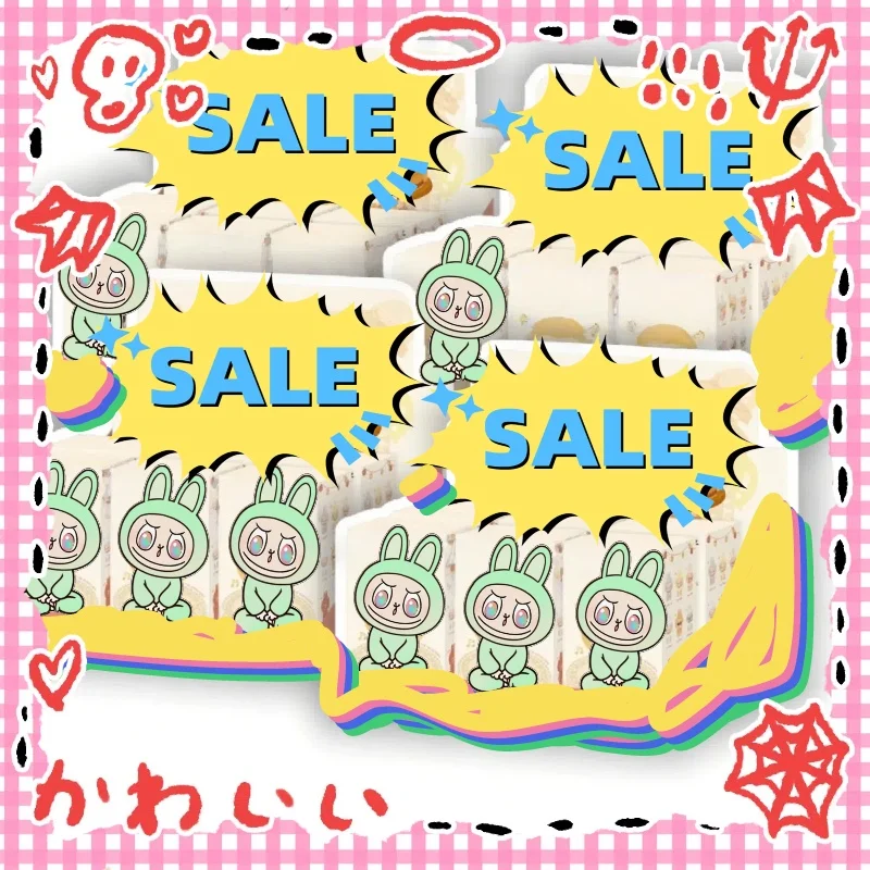 The Monster Macaron Blind Box  Vinyl Serie Pendant Keychain Doll Model Toy Kawaii Monster  Decorations Birthday Gifts