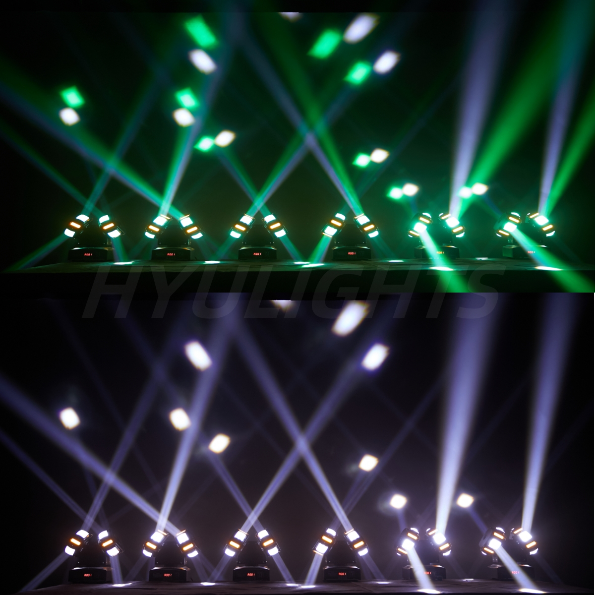 Cabeça móvel led 3 em 1, 8x12w rgbw, feixe de led de cabeça dupla e estroboscópio 8x5w, ouro brilhante, vermelho e verde, estrela laser, efeito de luz dj