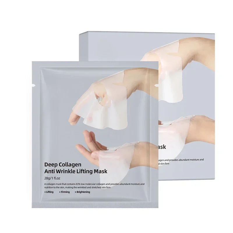 Deep Collagen Anti Wrinkle Lifting Mask มาส์กหน้าคอลลาเจนข้ามคืน, Deep Collagen Mask for Lifting Firming Moisturizing (5 แพ็ค)