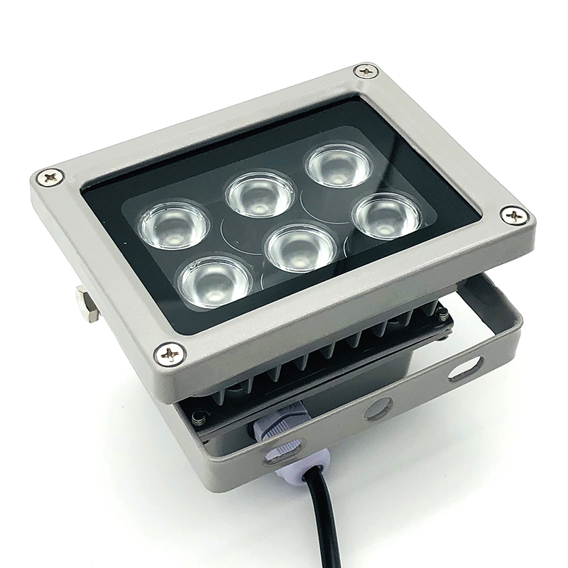 Distanza IR de 40m, 6 Leds CCTV, iluminadores Led infrarrojos rellenos, luz de relleno de visión nocturna automática para cámara de seguridad CCTV