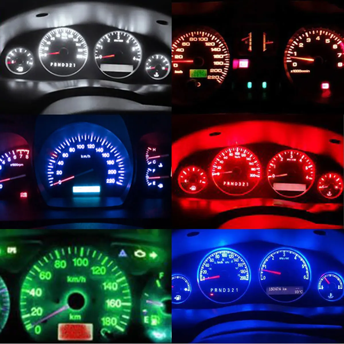 10 sztuk B8.5D 509T B8.5 5050 Led Auto Car LED deska rozdzielcza żarówki Panel przyrządów klinowe wskaźniki świetlne klaster wskaźniki lampa 12VDC