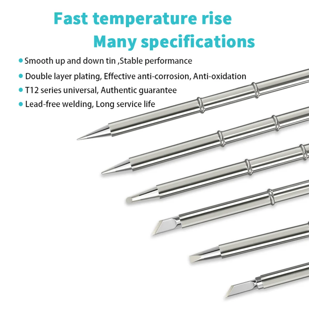 T12 Soldering Iron Tip For T12 soldering station Hakko FX951 FX-950 Welding Station Universal Not applicable T65 Soldering Iron