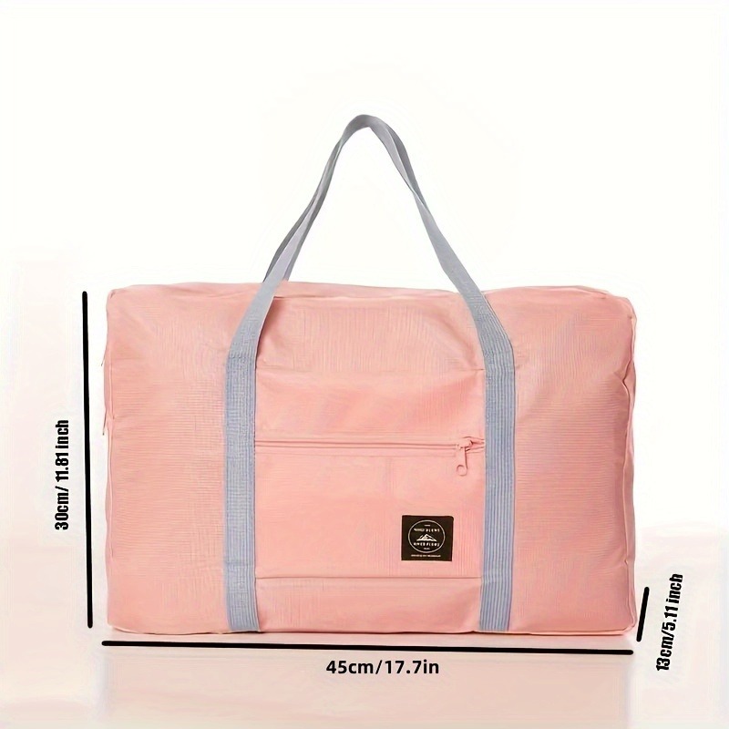1 ensemble de sacs à bagages de voyage pliables de grande capacité, sac de fitness extensible, bagage de sport, enregistrement des bagages du week-end, bagages