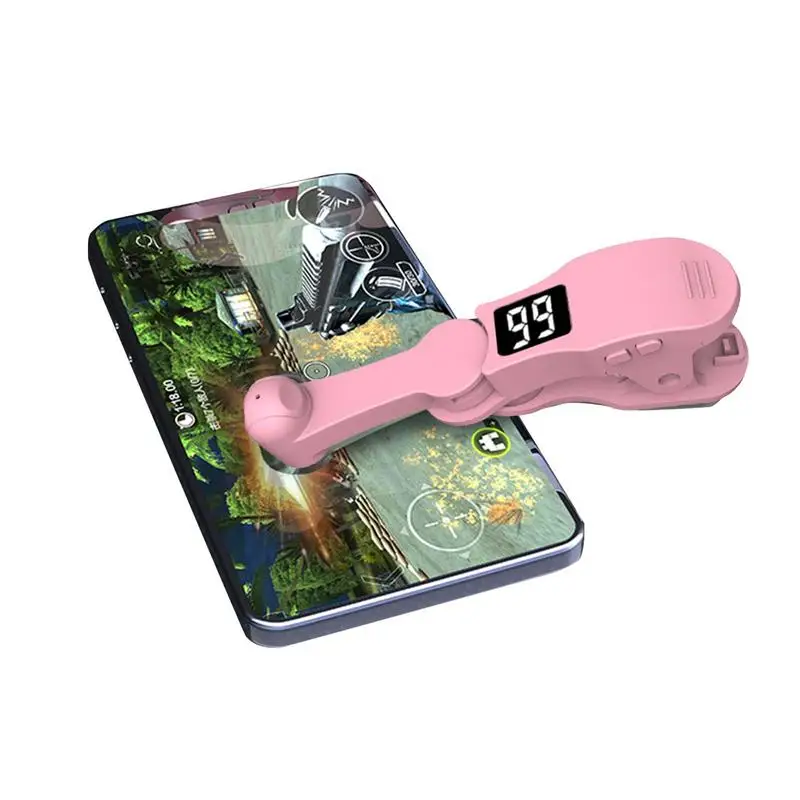 Auto Screen Clicker Mini Simulated Finger Phone Clicking Clicker Clip-on Video Live Liker Game Screen Touch Device For Tik Tok
