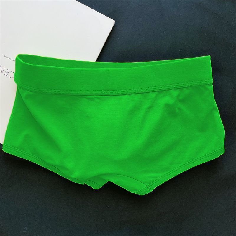 Nueva ropa interior para hombres, ropa interior Sexy de cintura baja para jóvenes a la moda, ropa interior juvenil transpirable