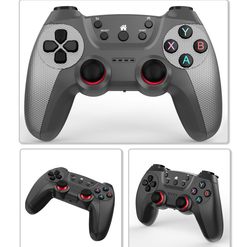 Gamepad sem fio controle de jogos almofada de videogame controlador bluetooth para celular android pc tv box joystick gamer celular
