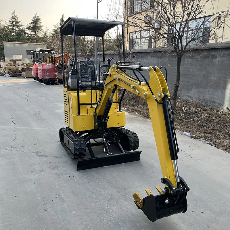Fast delivery 1.2 Ton Mini Excavator For Sale EURO Certification Hydraulic Crawler Factory Small Digger customizable excavators