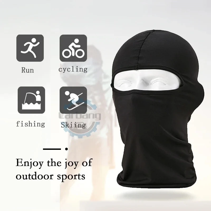 Passamontagna tattico Maschera per il viso Raffreddamento estivo Ghetta per il collo Sciarpe da trekking Uomo Moto Casco da ciclismo Cappuccio Protezione solare