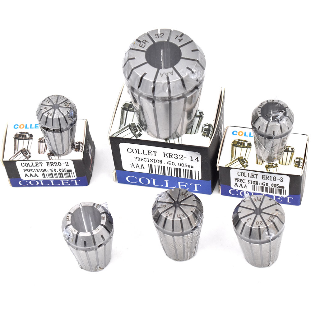 AAA 0.005mm High Precision Spring collets ER11 ER16 ER20 ER25 ER32 Clamping Tool CNC Machine parts
