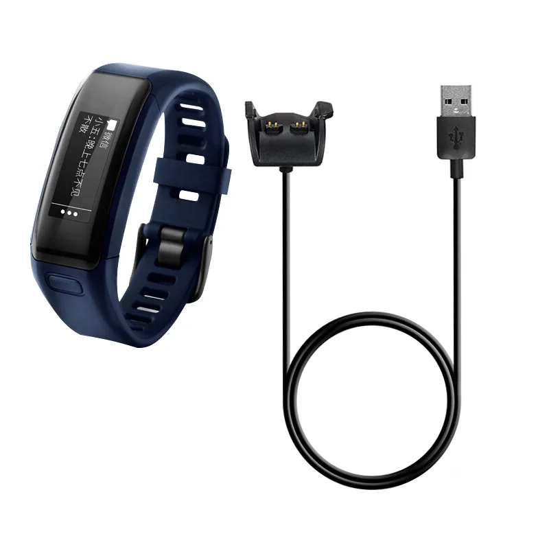 Garmin Vivosmart時間用のUSB充電器ケーブル、急速充電ドック、Garmin VivoSmarthr用のデータコード、explorer x40ウォッチ、1m