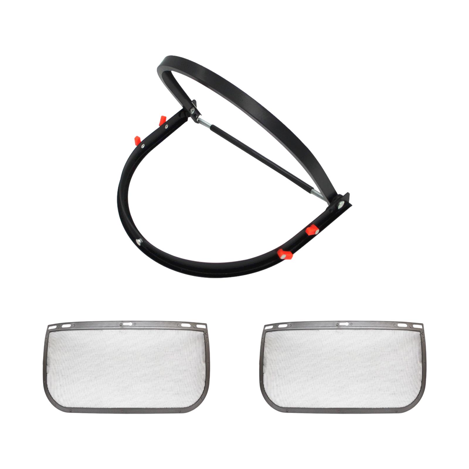 Face Shield Adapter Bracket Accessories for Hard Hat Repair Convenient Installation Versatile Professional Steel Wire Visor