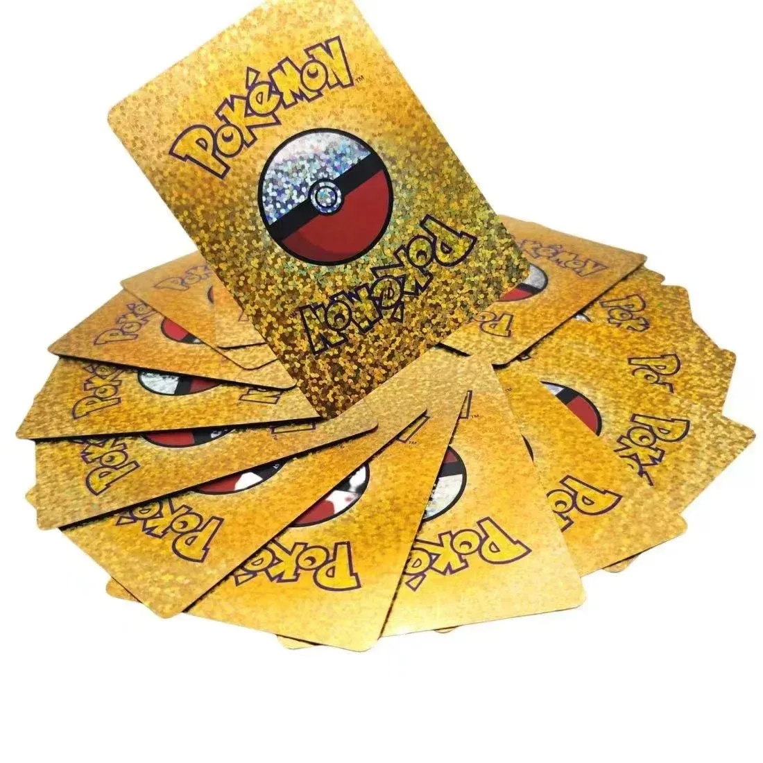 27-55pcs การ์ด Pokemon ภาษาอังกฤษฝรั่งเศสคําเยอรมันสเปนเพชรเงาสีสัน VMAX VSTAR GX คอลเลกชัน Trading Card ของเล่นเด็กของขวัญ