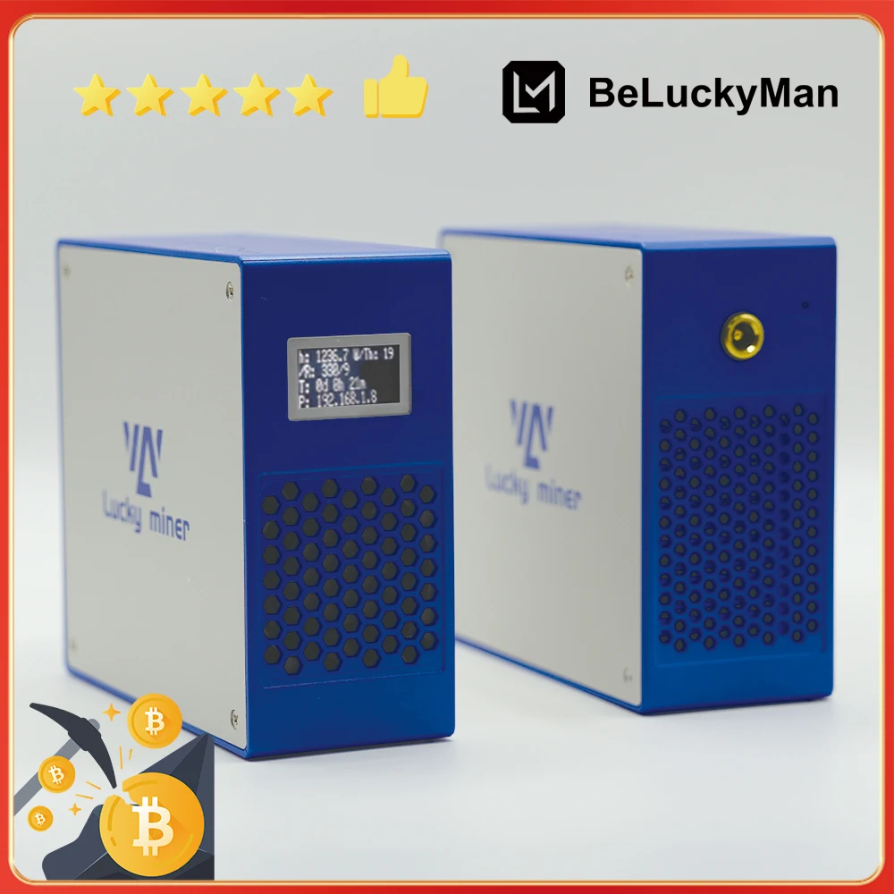 Bitcoin miner lv07 crypto Solo miner BTC BCH BSV DGB WIFI 1TGH/S SHA256 BM1366 miner crypto miner