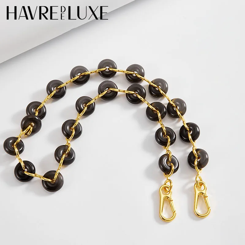 Donut Chain Replaceable Shoulder Bag For Loewe Puzzle Modification Decorative Hanging Chain Underarm Bag Strap Accessories