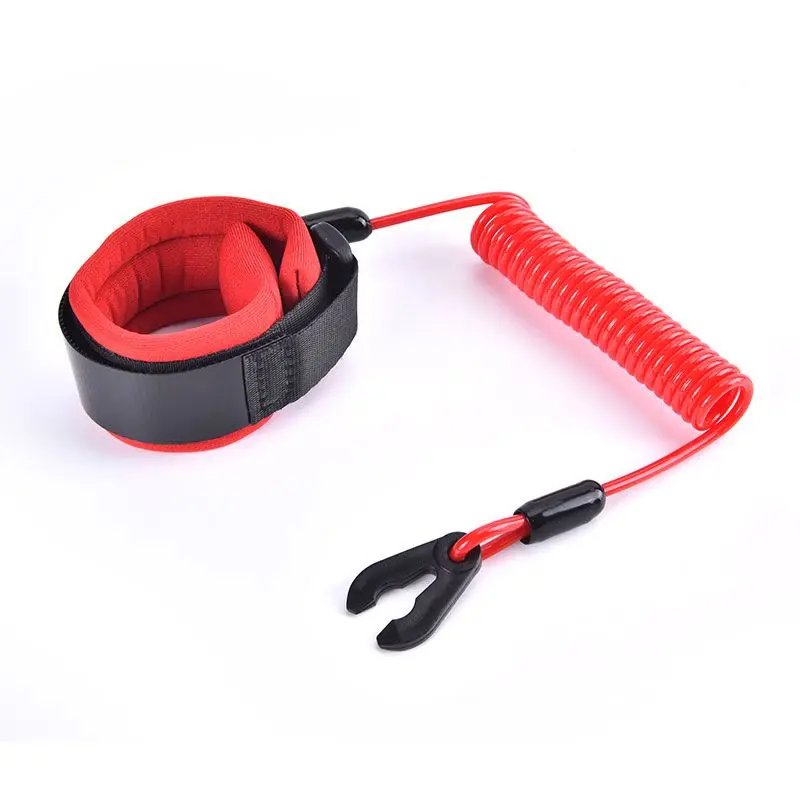 1pc motor de popa marinho barco interruptor de parada de matar para yamaha jet ski chave corda lembrete barco parada de emergência