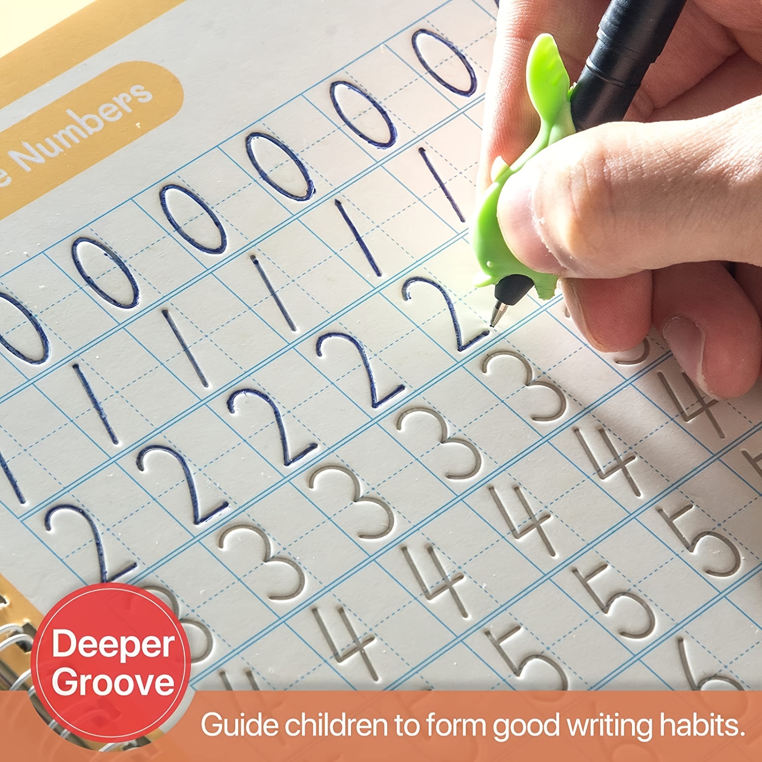 Englisch Groove Magic Praxis Copybook Kinderbuch Lernen Zahlen Buchstaben Kalligraphie Schreiben Übungsbücher Montessori