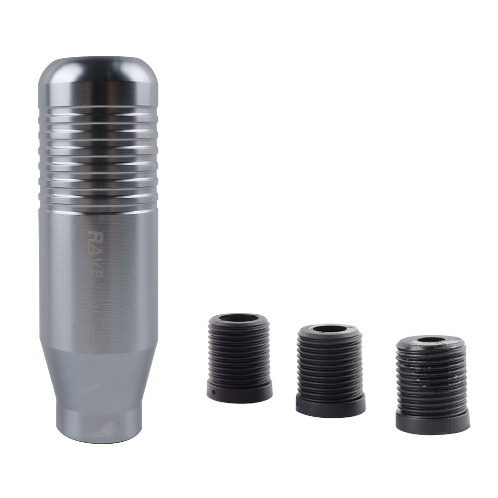 8.5Cm RAVERACING Gear Dịch Chuyển Nút Dính Cầm Tay Đa Năng Ô Tô Xe Nhôm Mở Rộng Mugen Bảo Vệ Cần Số Bánh Răng Đầu Núm Vặn