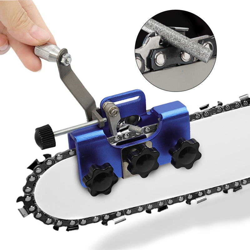 Affilatrici per motoseghe Affilatura per catene per motoseghe portatili Lavorazione del legno Pietre abrasive Strumento per smerigliatrice per motoseghe elettriche