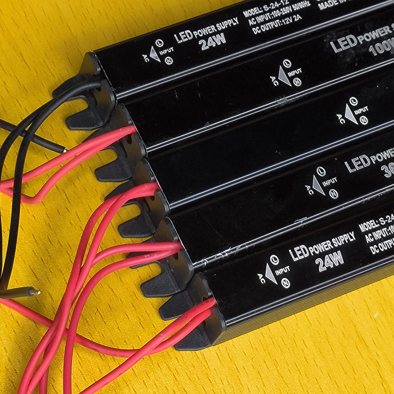 DC 24V 12V LED Dünne Netzteil Beleuchtung 1/2/PCS Transformator AC120-240V 24W 36W 60W 100W Für LED Licht Treiber Adapter