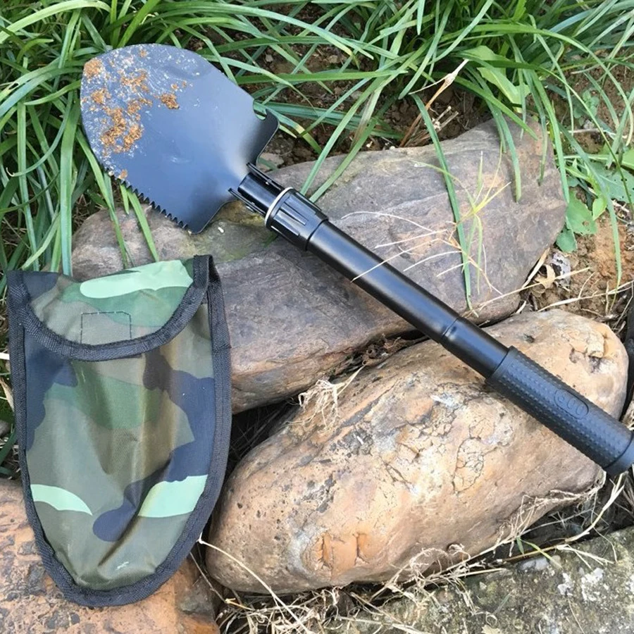 Campingschep Tuinaccessoires Benodigdheden Kleine tuingadgets Toeristisch gereedschap Hand Mini-uitrusting Onkruidverwijdering Opvouwbaar gereedschap