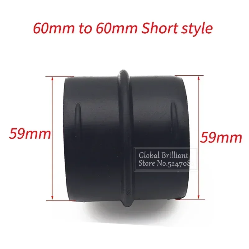 42/60/75/90mm Car Heater Ducting Reducer Hose Outlet Tube Connector Heater Ducting Pipe Joiner Connector For Eberspacher Webasto