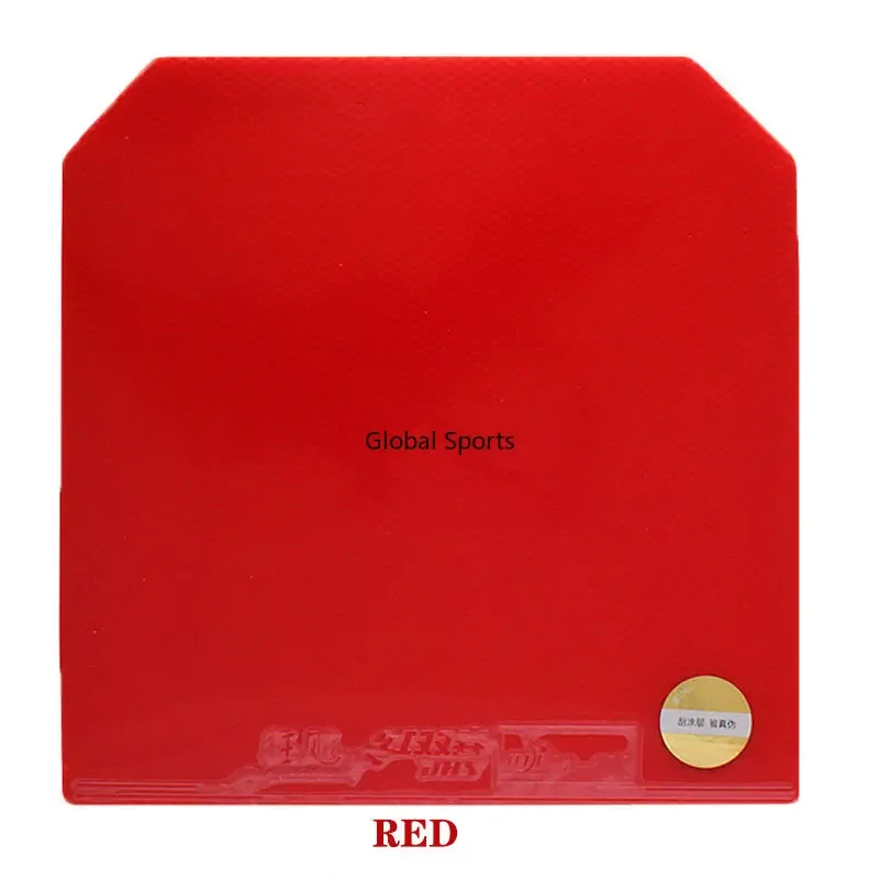 オリジナルdhs Huricane 3州立ブルー & オレンジスポンジテーブルテニスラバーパイパー-hs ping pongスポンジプロフェッショナルラバー