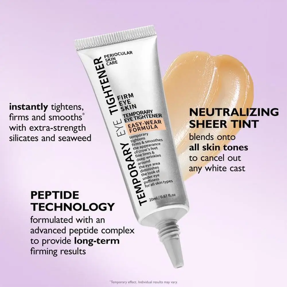 Instant Firm Eye Cream Instant Under Eye Tightening & Depuffing Cream, Helps Smooth Fine Lines & Reduce Puffiness Dark Circles