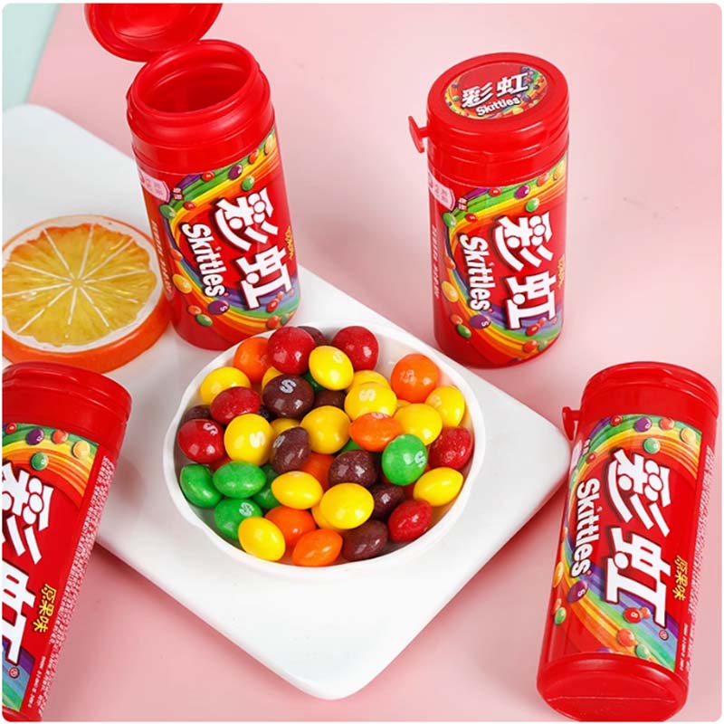 Skittles Candy Canned 1.06oz(30g)*3 Cans