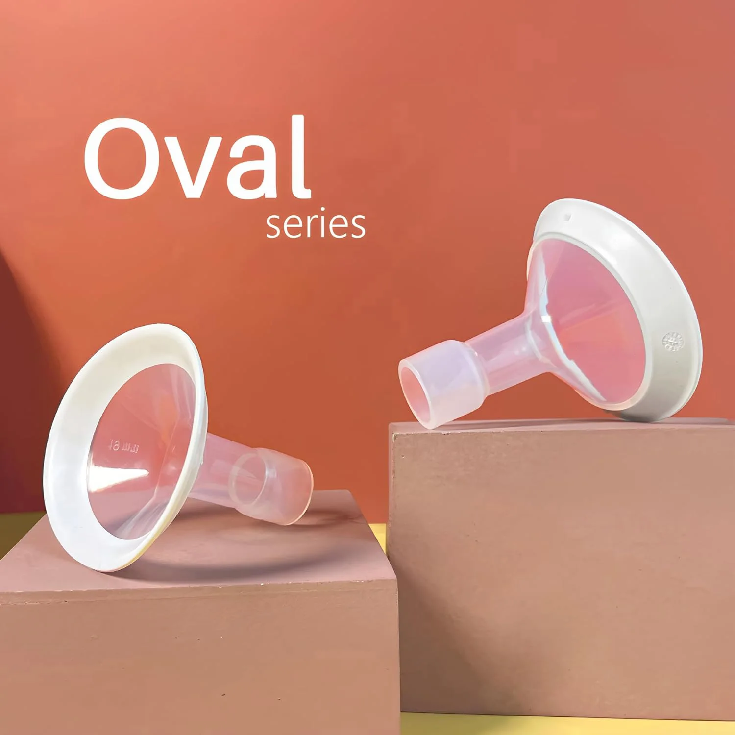 Flange de almofada de silicone sem BPA compatível com peças de bomba de mama Medela, acessórios de substituição de flanges para peças de bomba Spectra