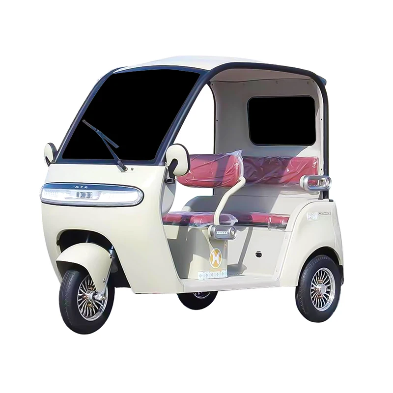 Carro triciclo elétrico atualizado 2025 |   Trike para serviço pesado para adultos com sistema à prova de choque