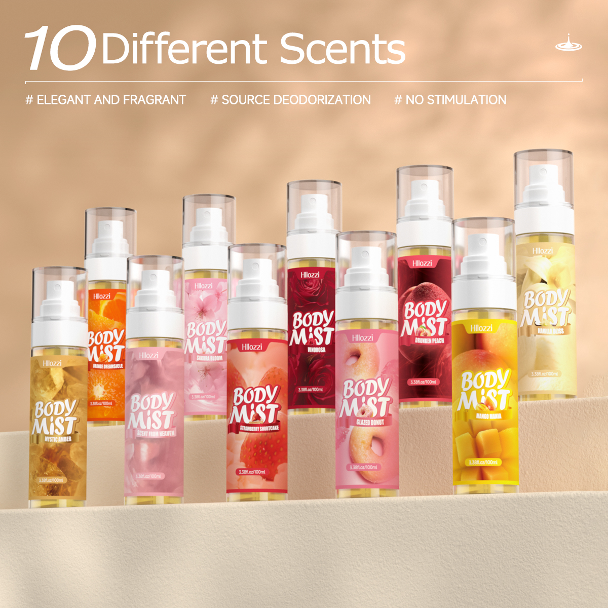100ml  Flower Fruit Perfume Vanilla Fragrance Women Date Scent Long-Lasting Good Girl Parfume Body Spray Floral Mist Air Freshen