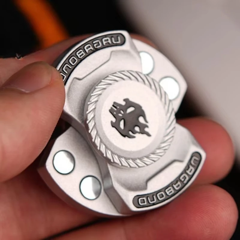Lustiges 3-in-1-Spiel, Edc-Zappelspielzeug, personalisiertes Skelett, Geist, Fidget-Spinner, Legierung, Fidget-Slider, Stressabbau-Spielzeug, ADHS-Spielzeug