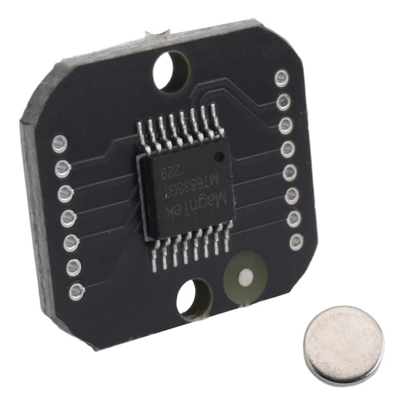 【Hot Cake】 Módulo codificador magnético 4X MT6835 Motor sin escobillas PWM/SPI Codificador de 21 bits puede reemplazar AS5048