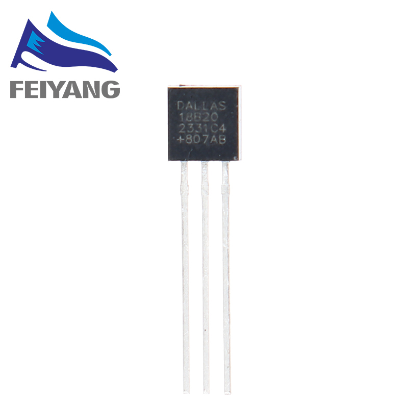 1/5/10pcs DALLAS DS18B20 18B20 TO-92 IC CHIP Thermometer Temperatuursensor