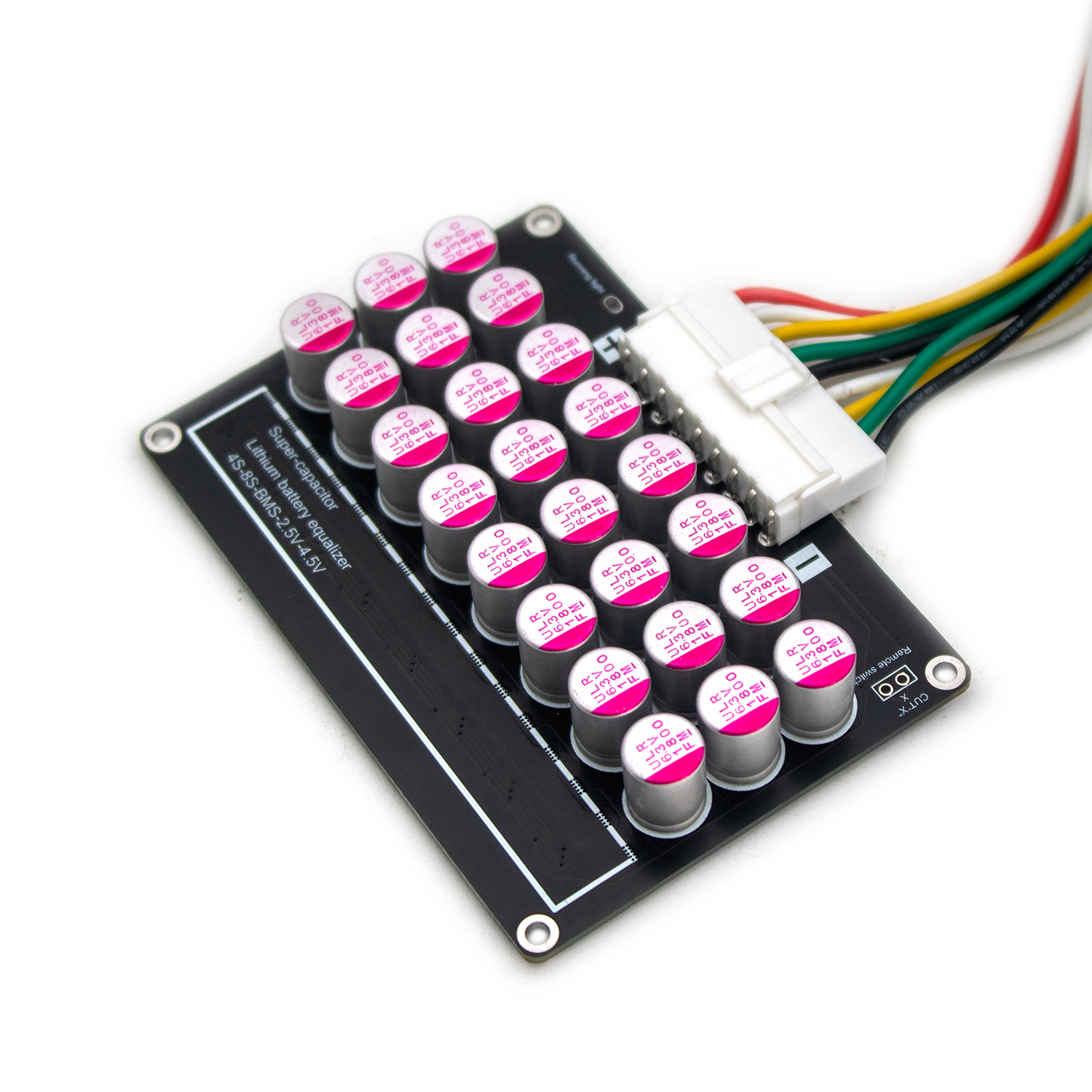 5A Active Equalizer Balancer 4S 8S Lifepo4 Li-ion Lithium Battery Energy transfer balancing board 6S 7S 12V 24V BMS protection