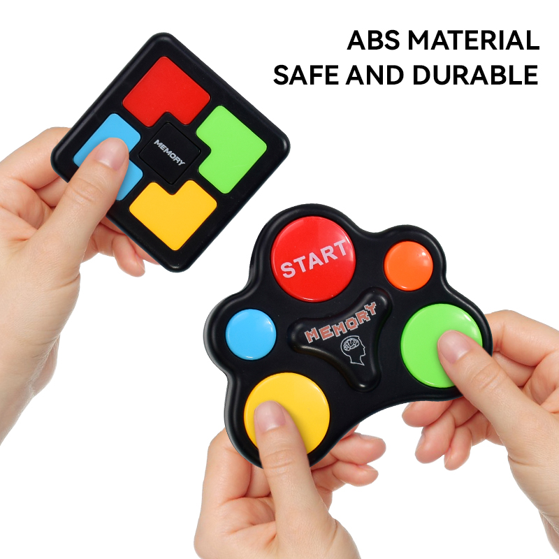 Machine de jeu de mémoire éducative avec lumières sons, jouet interactif, Machine de jeu d'entraînement de la mémoire, jouets amusants pour enfants