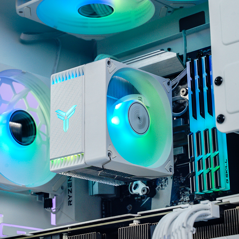 JONSBO CR1000/CR1200/CR1400 EVO CPU Cooler PC ventilador de refrigeración CPU ventilador disipador de calor torre radiador procesador enfriador de aire para AM4 1155 1700