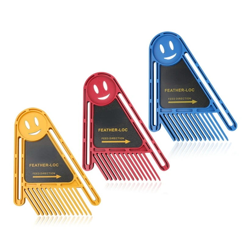 2 Pack Feather Board Double Feather Loc Board Adjustable Woodworking Safety Table Saw Push Block for Tablesaws and Router Tables