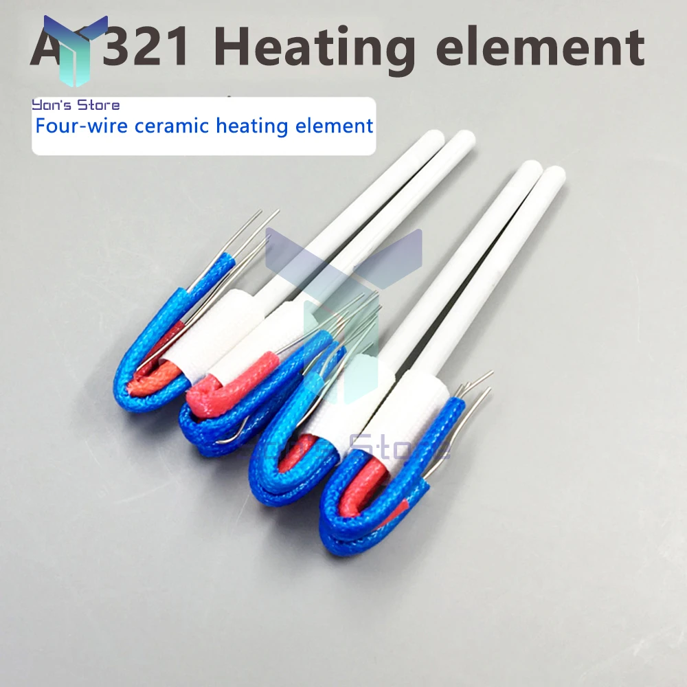 1 Uds. Elemento calefactor de repuesto de buena calidad 50W calentador de cerámica A1560 A1321 para Estación de soldadura HAKKO FX888 936