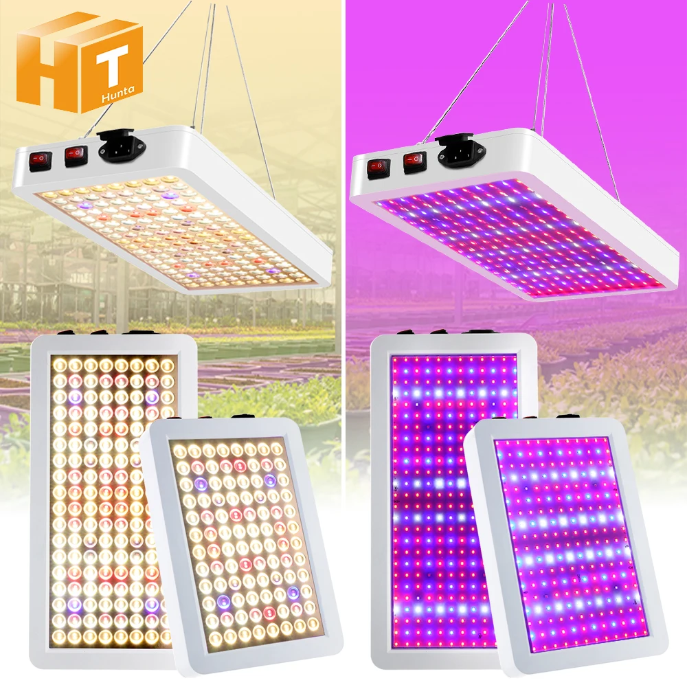 Pełne spektrum oświetlenia LED do uprawy SMD2835 AC100-277V Podwójny przełącznik do roślin szklarniowych Sadzenie kwiatów warzywnych